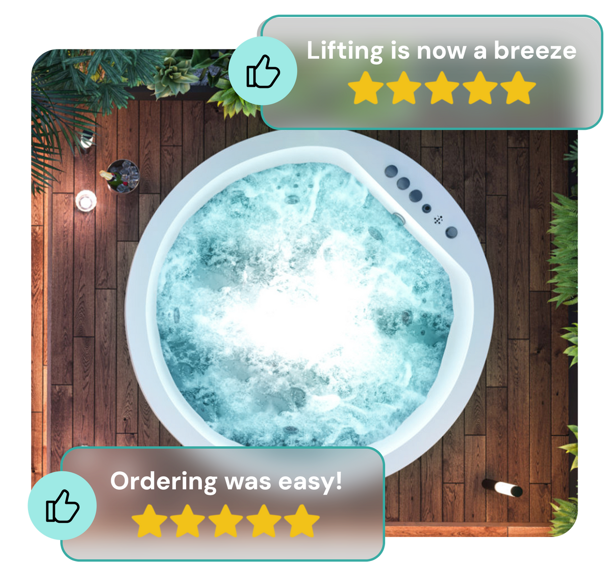 Hot Tub Cover Lifters Buy Hot Tub Cover Lifters The Cover Guy