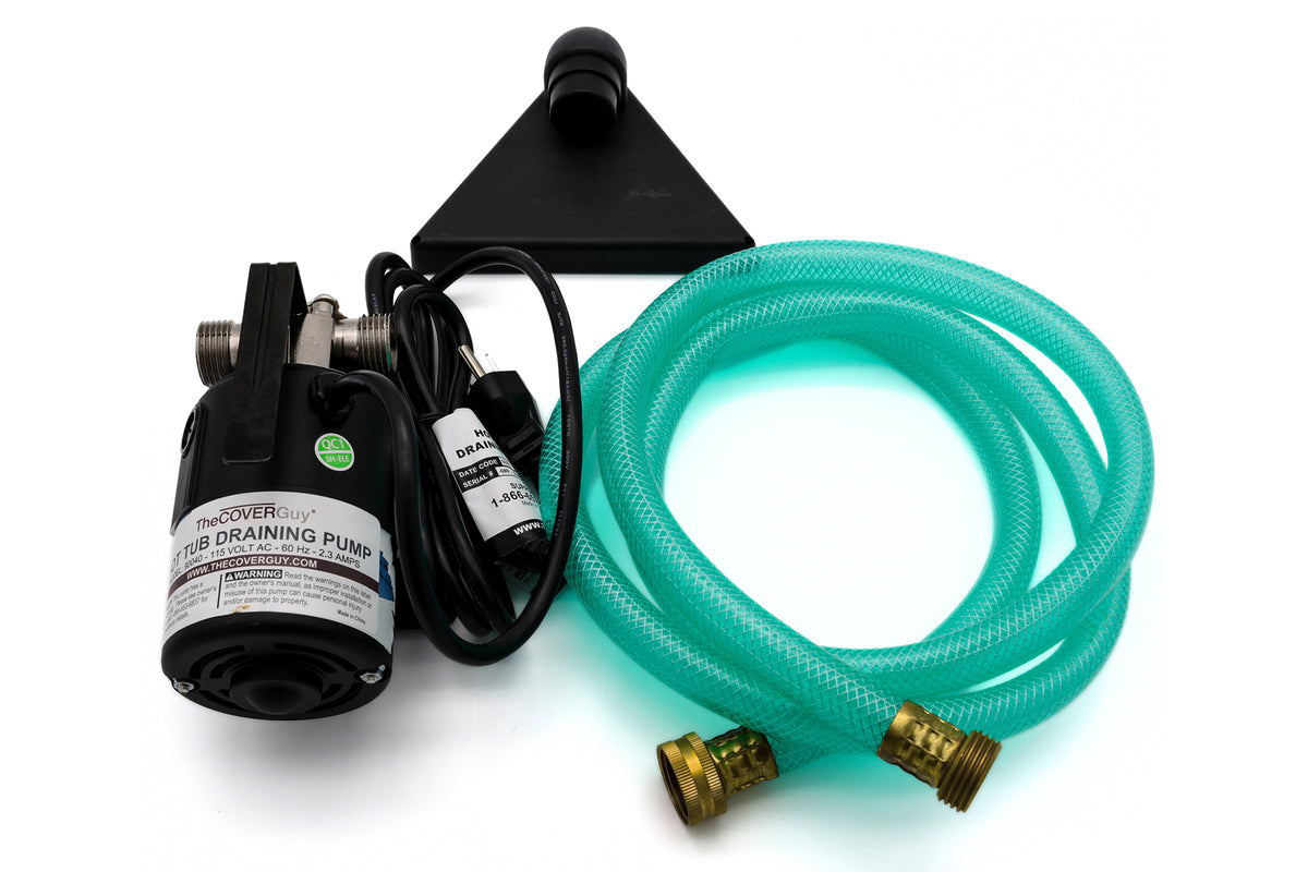 Hot Tub Drain Pump Hot Tub Draining Pump The Cover Guy