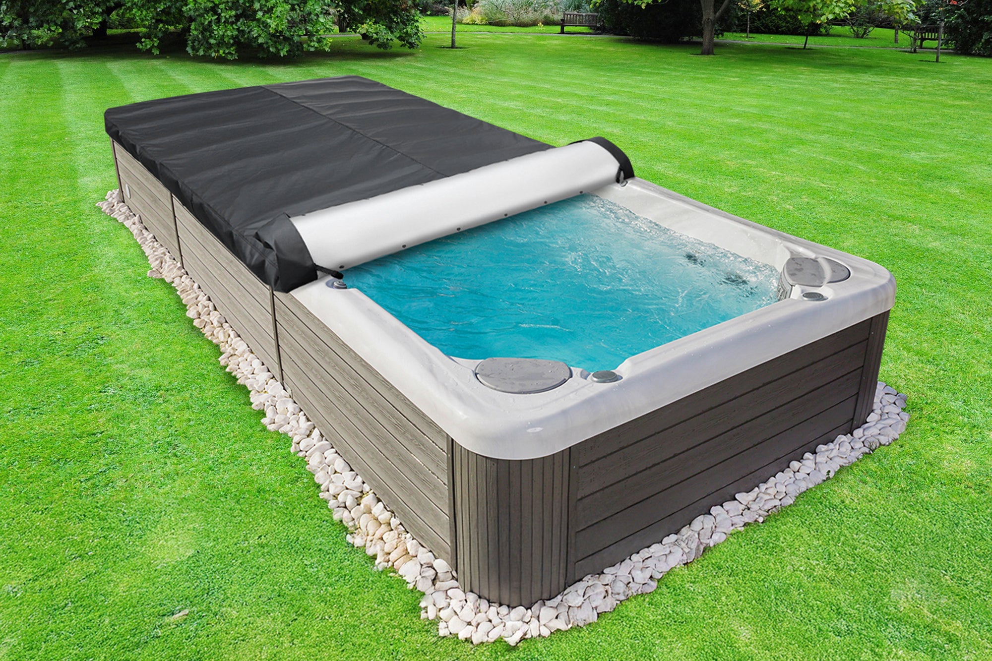 Swimline Ersatzkabel Für Winterabdeckung, 125 Fuß (ca. 38 M) - Kunststoffbeschichtetes Stahlkabel | Für Above-Ground Pools